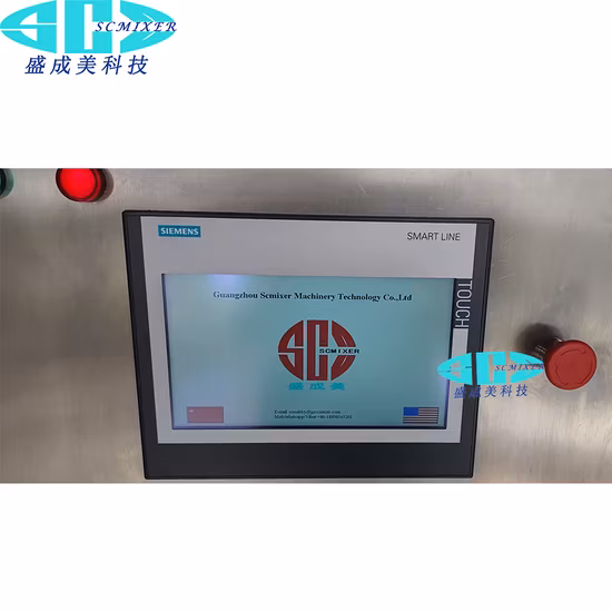 Linha de produção de tinta líquida automática fazendo máquinas de tanque de misturador emulsificante homogeneizador a vácuo